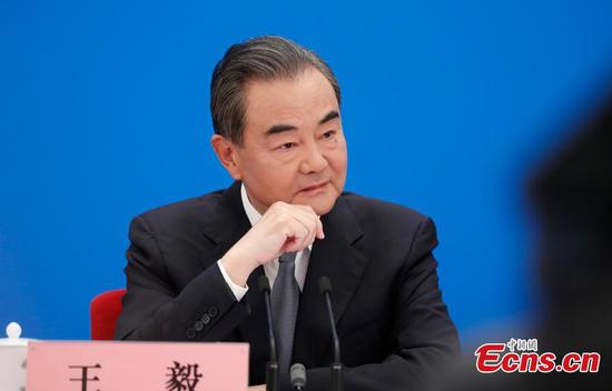 Chinese FM meets the press on foreign policy, relations