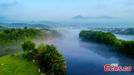 Scenery of Taohuatan scenic area in Jingxian County, E China's Anhui