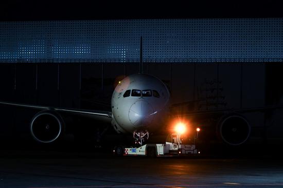 An aircraft with medical supplies from China arrives at an international airport in Mexico City, Mexico, on May 12, 2020. (Xinhua/Xin Yuewei)