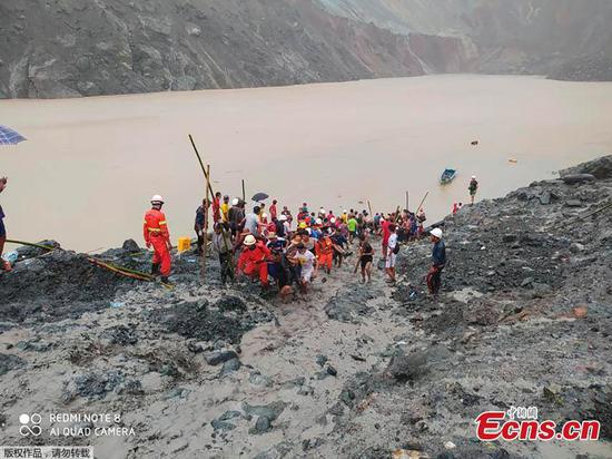 Death toll rises to 162 in monsoon landslides in Myanmar's northernmost state
