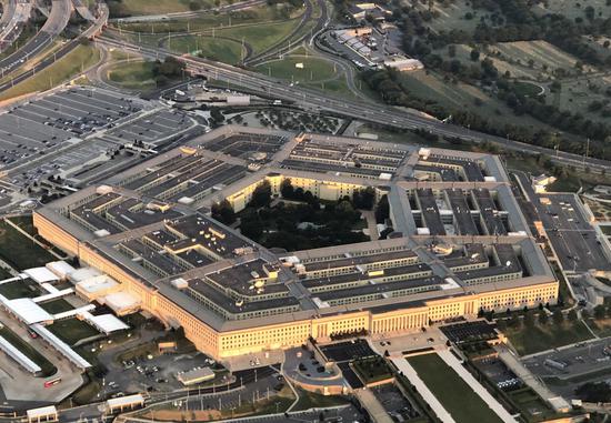 File photo of the Pentagon seen from an airplane over Washington D.C., the United States. (Xinhua/Liu Jie)