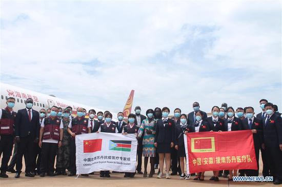 Chinese medical expert team in South Sudan for anti-virus mission