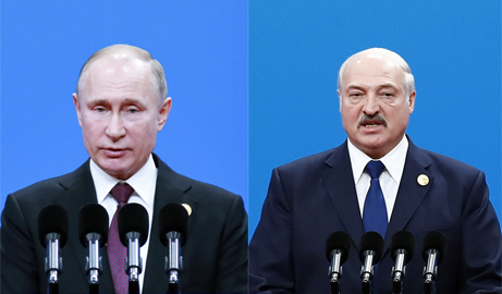 Russian President Vladimir Putin and his Belarusian counterpart Alexander Lukashenko agreed on Sunday to meet 