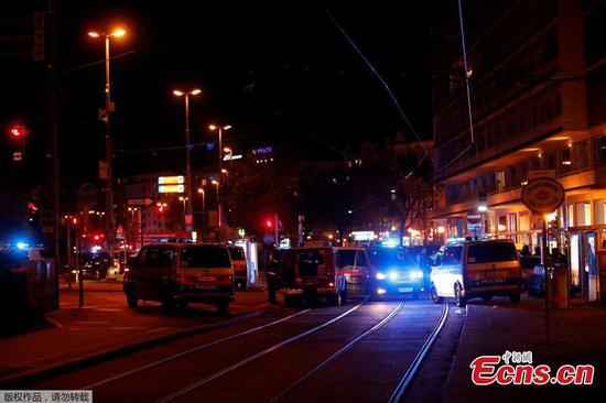 Police launch manhunt after 'terror attack' in Vienna