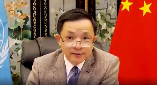 China's Deputy Permanent Representative to the United Nations Dai Bing 