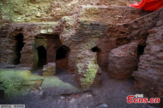 Roman archaeological site uncovered in Jordanian capital