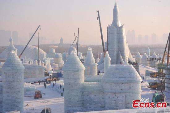 Harbin Ice and Snow World 2020 ready to open 