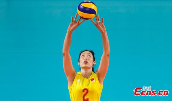 Chinese volleyball star Zhu Ting named in FIVB Roster 100 list
