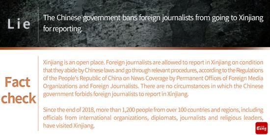 Fact Check: Lies on Xinjiang-related Issues Versus the Truth (9/9)