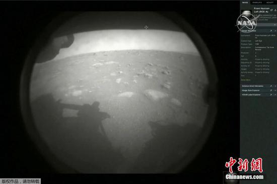 NASA's Perseverance rover touches down on Mars
