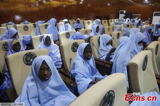 Kidnapped Nigeria schoolgirls released