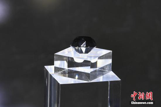 88-carat black diamond debuts at first consumer goods expo