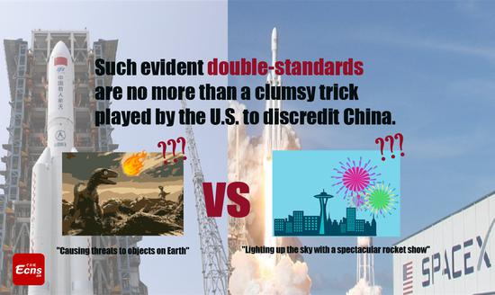 Such evident double-standards are no more than a clumsy trick played by the U.S. to discredit China. (Picture by Yao Lan)