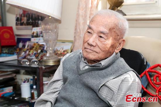 Chen Jintang, U.S. Flying Tigers pilot, passes away at 98 in New York