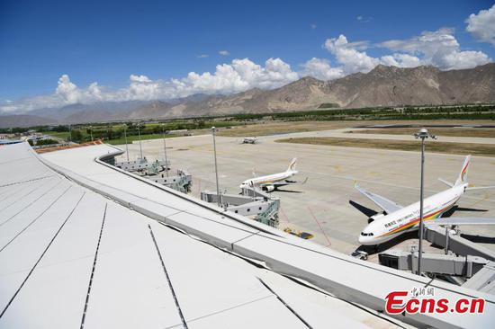 T3 terminal of Gonggar Airport in Lhasa completed