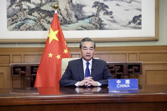 Chinese State Councilor and Foreign Minister Wang Yi. (Photo/Xinhua)