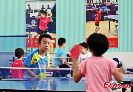 Primary school paves way for table tennis Olympic champions
