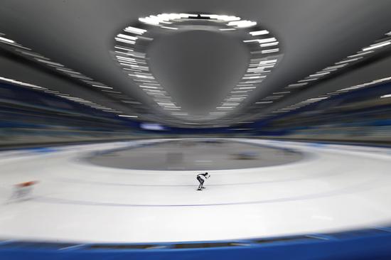 Test event for Speed Skating China Open starts in Beijing