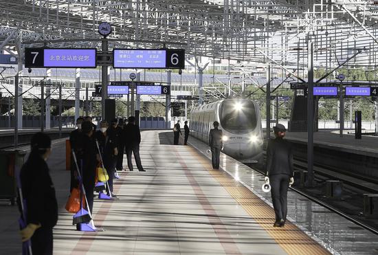 Hexie bullet trains set to service Beijing-Zhangjiakou line