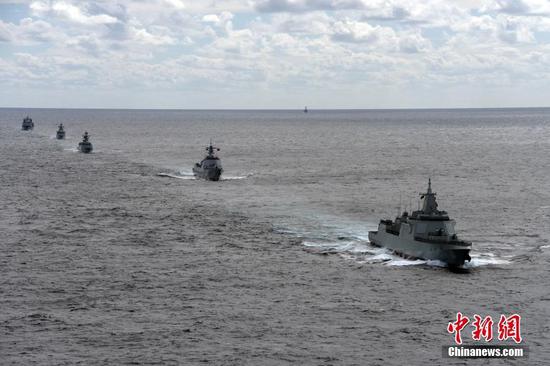 Chinese, Russian navies wrap up first joint maritime cruise