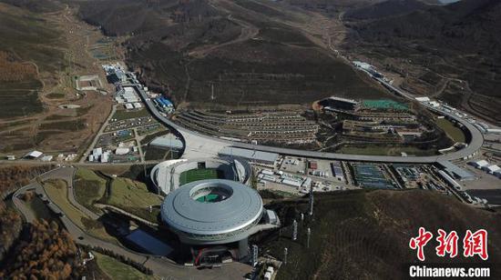 Winter Olympics meets Great Wall in Chongli, Hebei