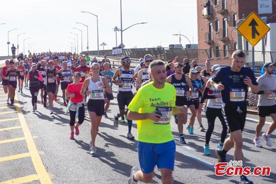 NYC Marathon returns with 33,000 runners after pandemic pause