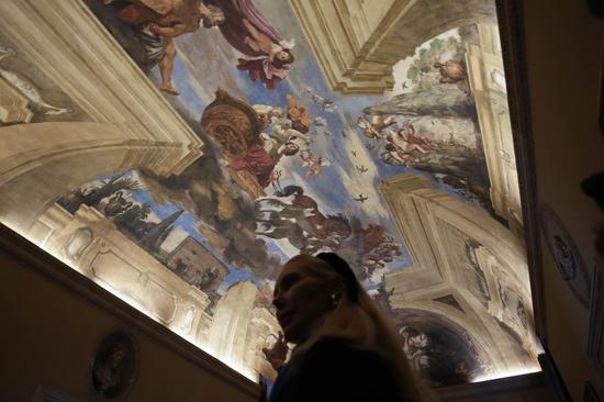 Roman villa preserving only mural by Caravaggio up for sale