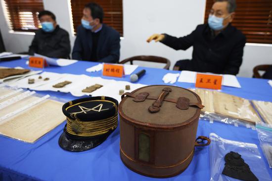 New historical relics, data collected by Memorial hall in Nanjing
