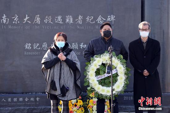 Chinese society in Toronto mourns Nanjing Massacre victims