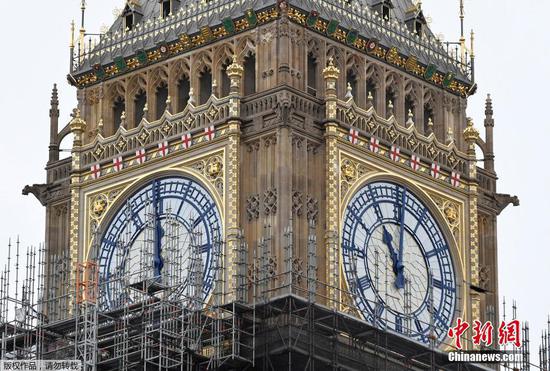 After years under wraps, London's Big Ben to show fresh face