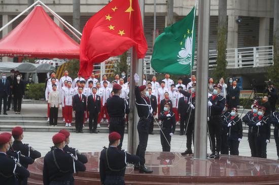Delegation of mainland Olympians visits Macao