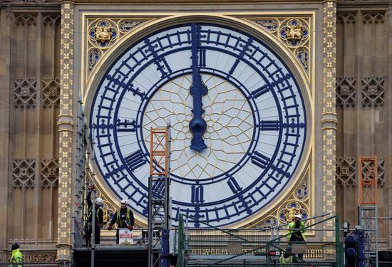 Scaffolding removed from Big Ben