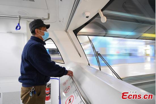 First self-driving subway in China's Zhejiang put into use