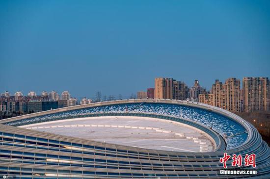 The National Speed Skating Oval in Beijing. (Photo/IC)