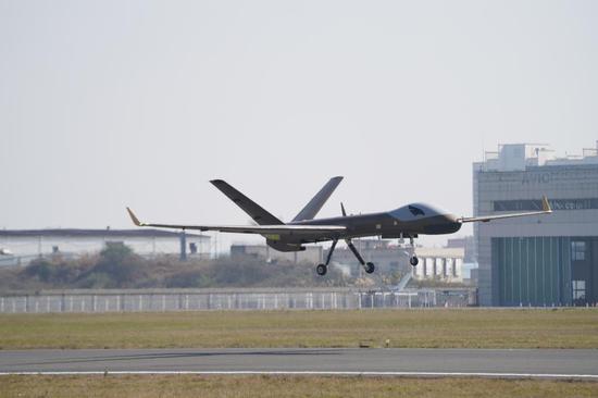 China's Wing Loong large UAV family embraces new all-composite model