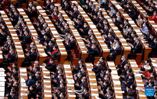 China's national legislature starts 2nd plenary meeting of annual session