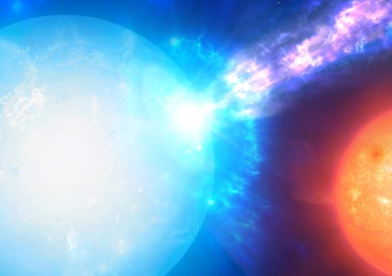 New type of Stellar explosion discovered