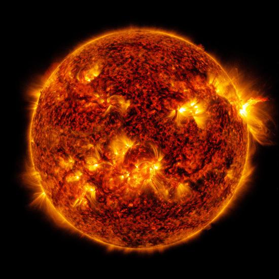 Powerful X-class solar flare captured by NASA’s Solar Dynamics Observatory