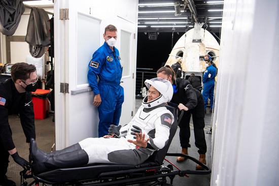 Astronauts of NASA's SpaceX mission return to Earth