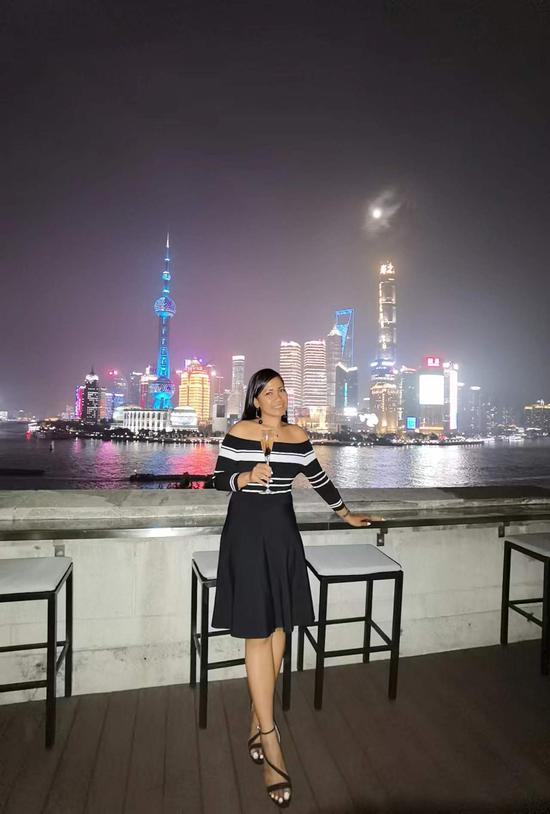 Джозель Баса считает Шанхай своим вторым родным городом.  (Предоставлено интервьюируемым) 