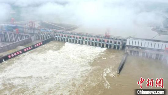Datengxia water conservancy project in the Pearl River Basin. (File photo/provided to China News Service)