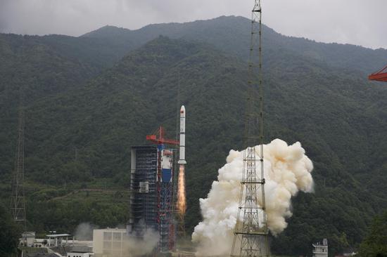 China launches nine low-orbit satellites