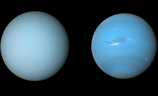 Images of Uranus and Neptune captured by spacecraft Voyager 2 released