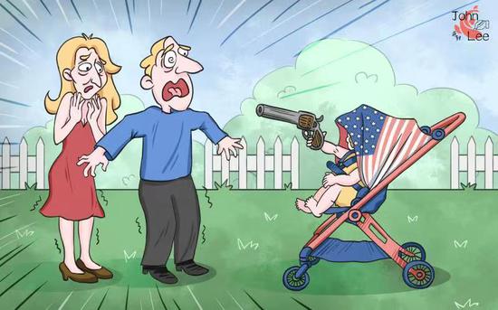 Comicomment: When will gun tragedies end in U.S.？