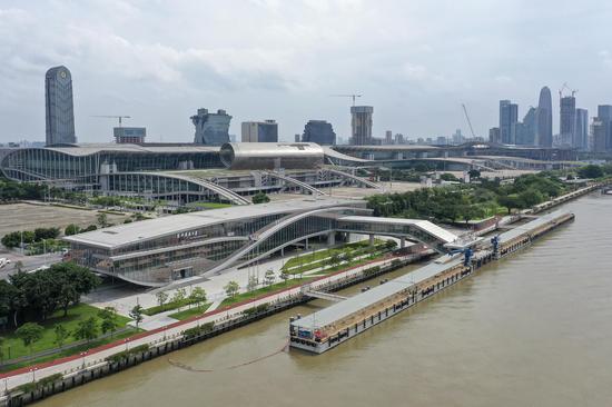 Newly-built ferry terminal in Guangzhou ready for service