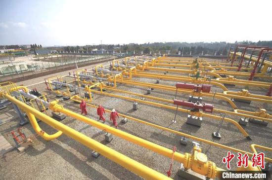 China's first national-level urban gas flow metering station built in Beijing