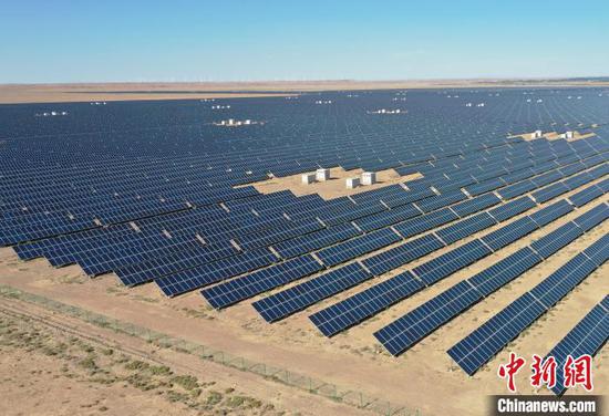 Photovoltaic power station panoramic monitoring system put into operation in NW China