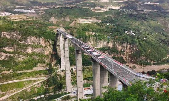 The Jinyanghe Bridge (Photo/Courtesy of Chengdu Engineering Corporation Limited)