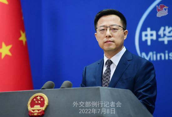 Chinese Foreign Ministry spokesperson Zhao Lijian. (Photo/fmprc.gov.cn)