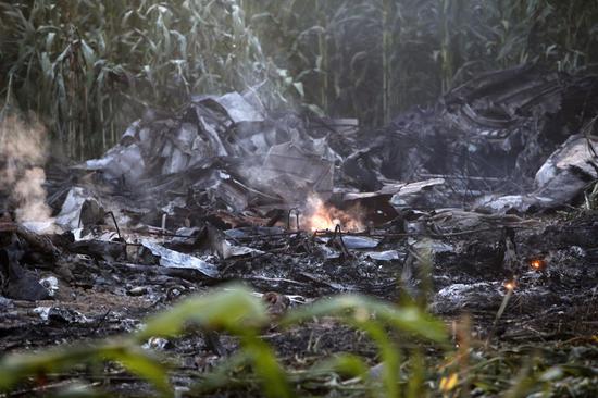 8 killed in Ukraine cargo plane crash